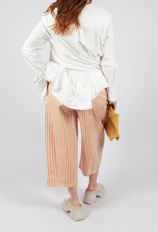 Easy Barrel Trousers in Riga Sabbia