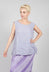 Sleeveless Linen Top in Lavanda