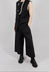 Trousers with Wide Leg in Nero