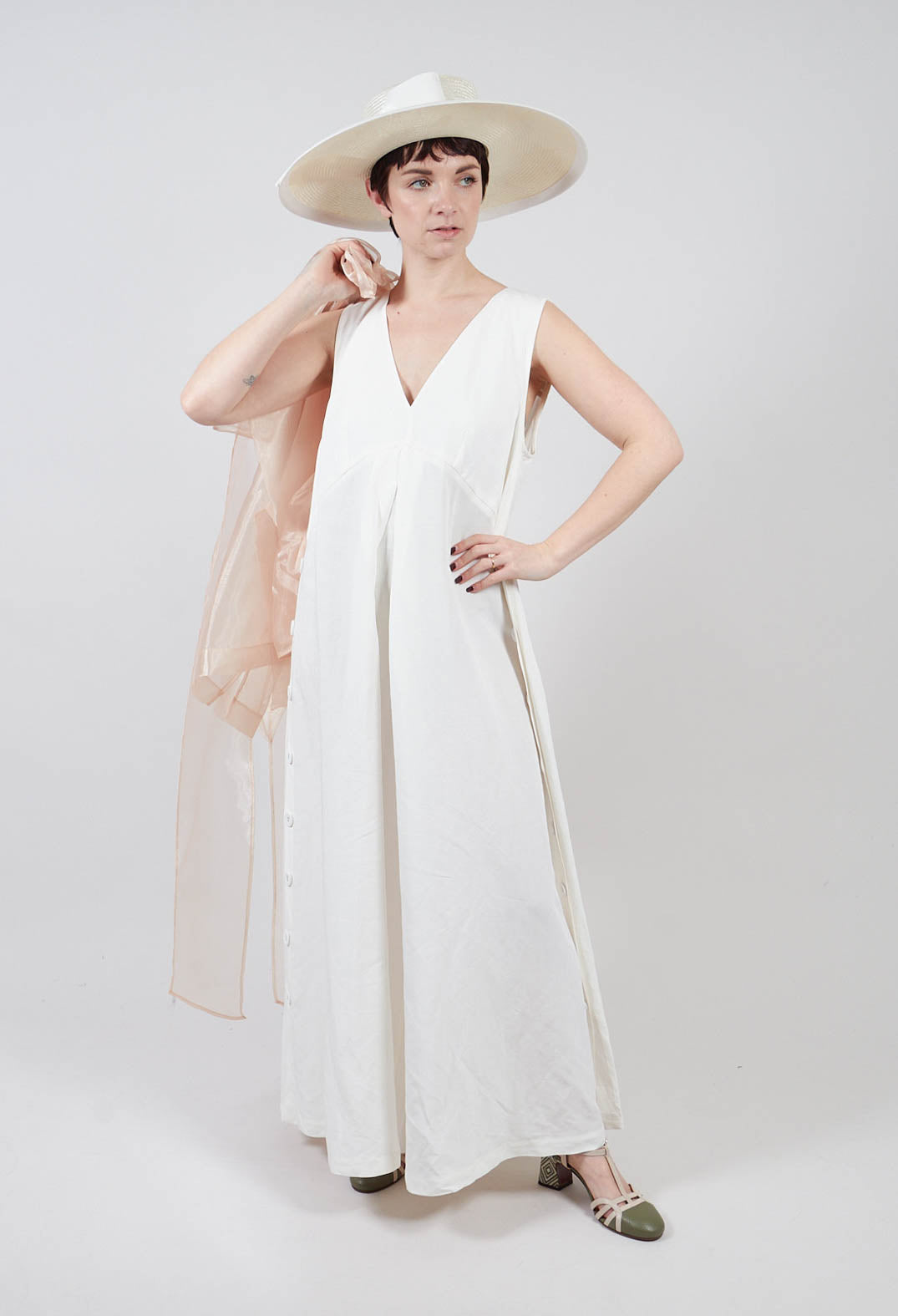 Jumpsuit in Off White