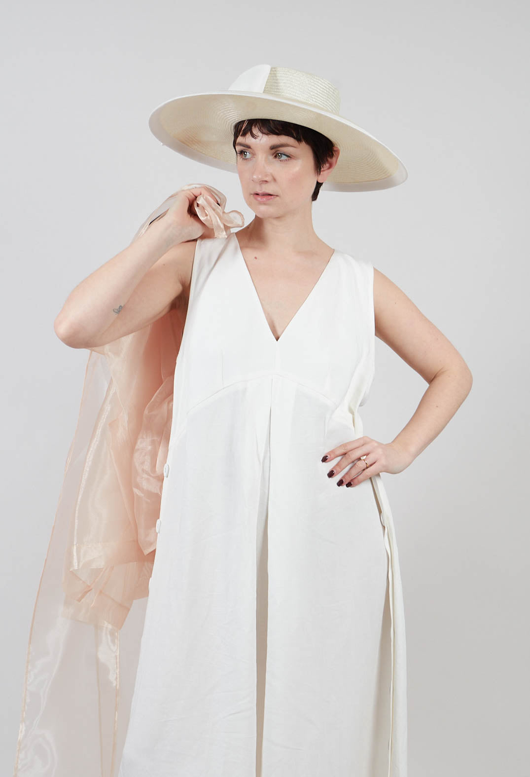 Jumpsuit in Off White