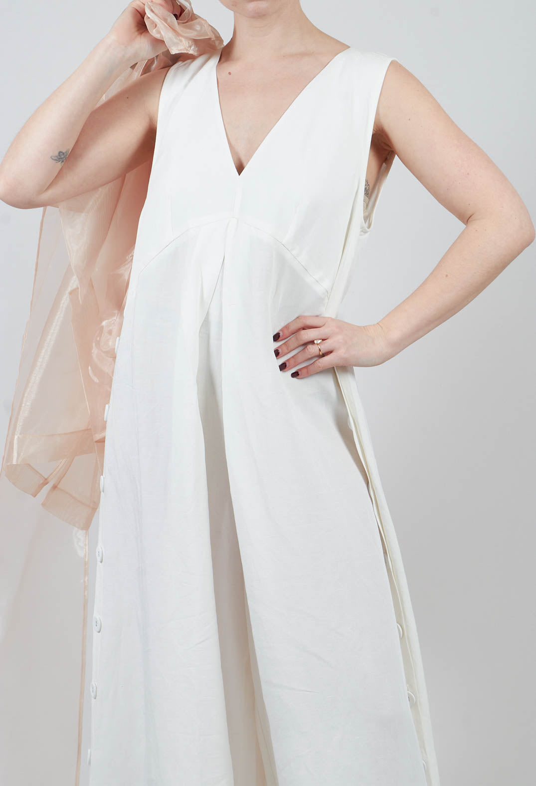 Jumpsuit in Off White