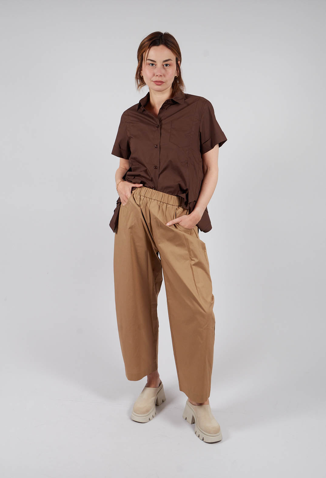 Wide Leg Trouser in Sudan