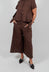 Palazzo Pants in Licorice