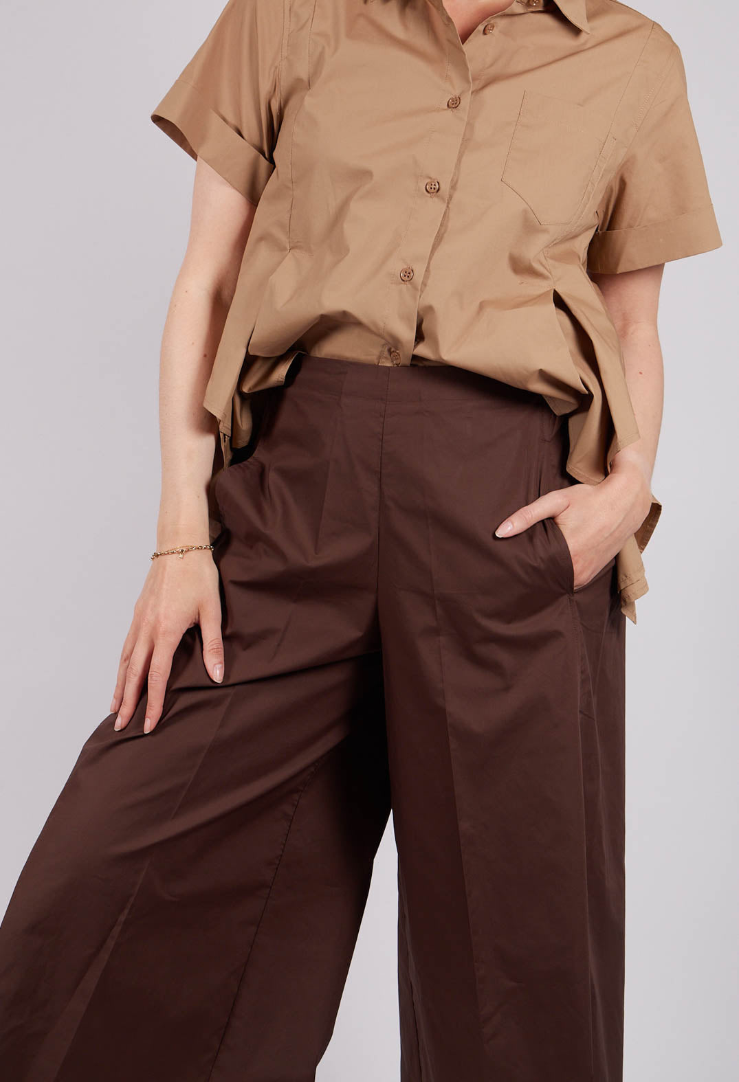 Palazzo Pants in Licorice