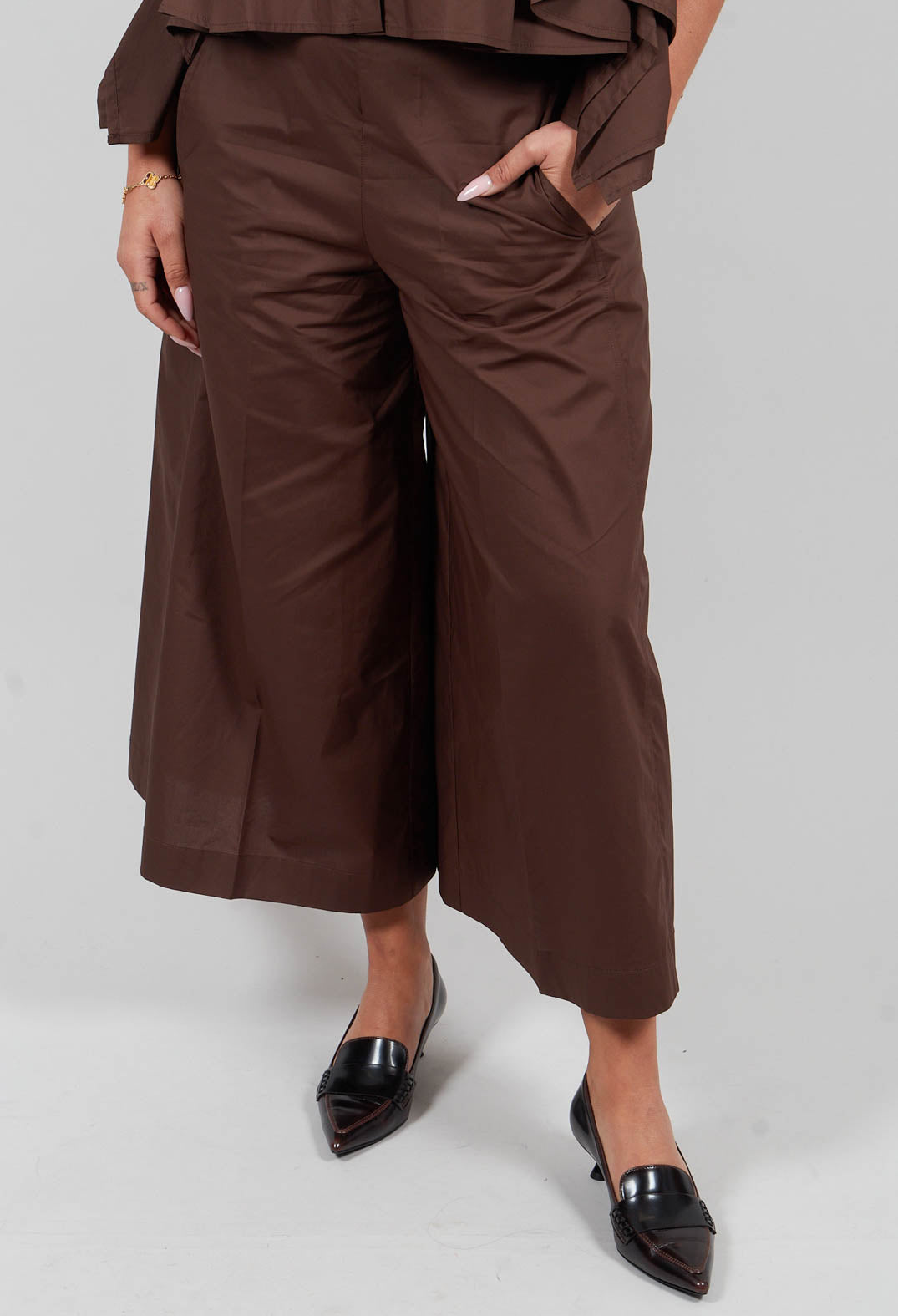 Palazzo Pants in Licorice