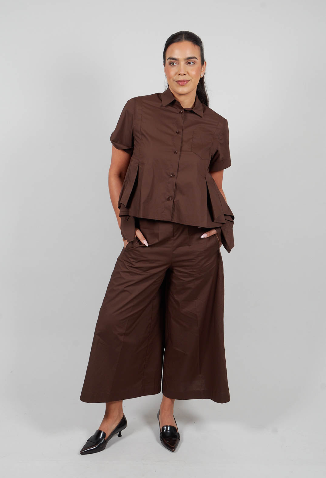 Palazzo Pants in Licorice
