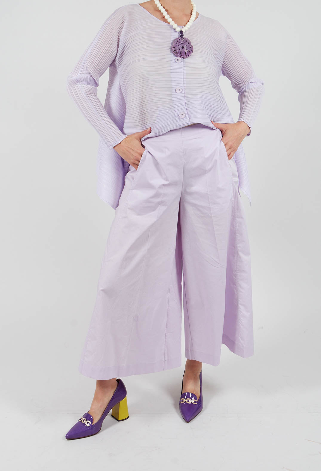 Palazzo Pants in Lilac