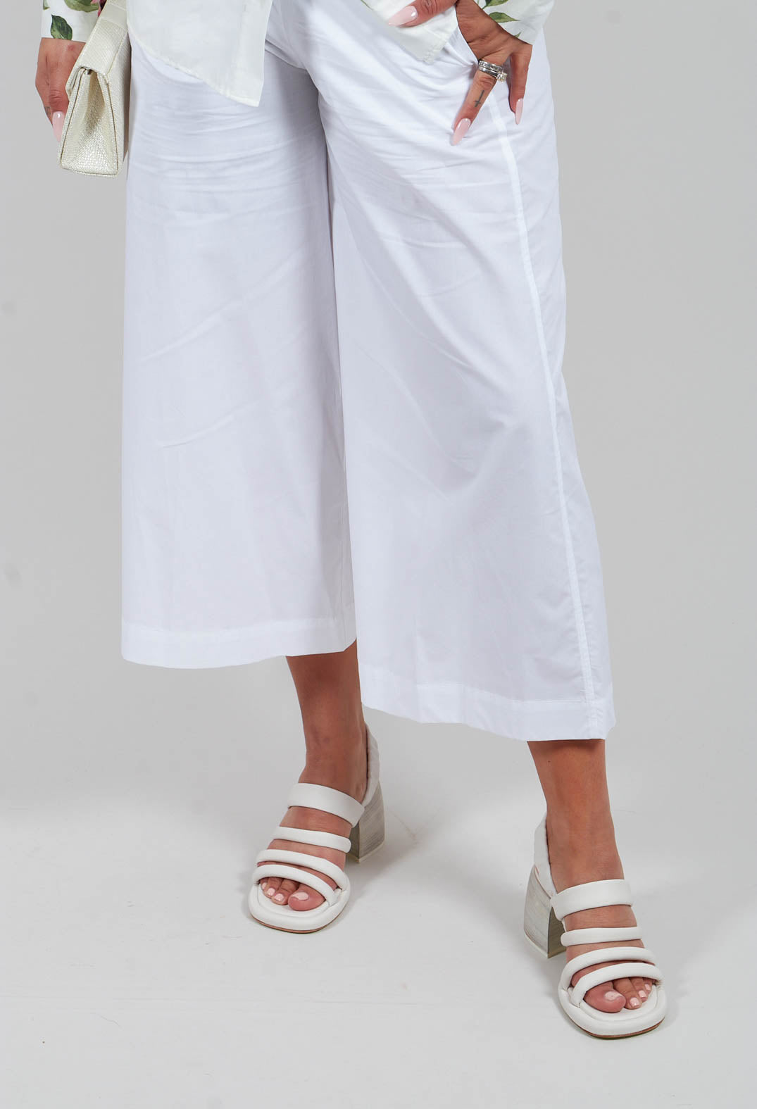 Palazzo Pants in Off White