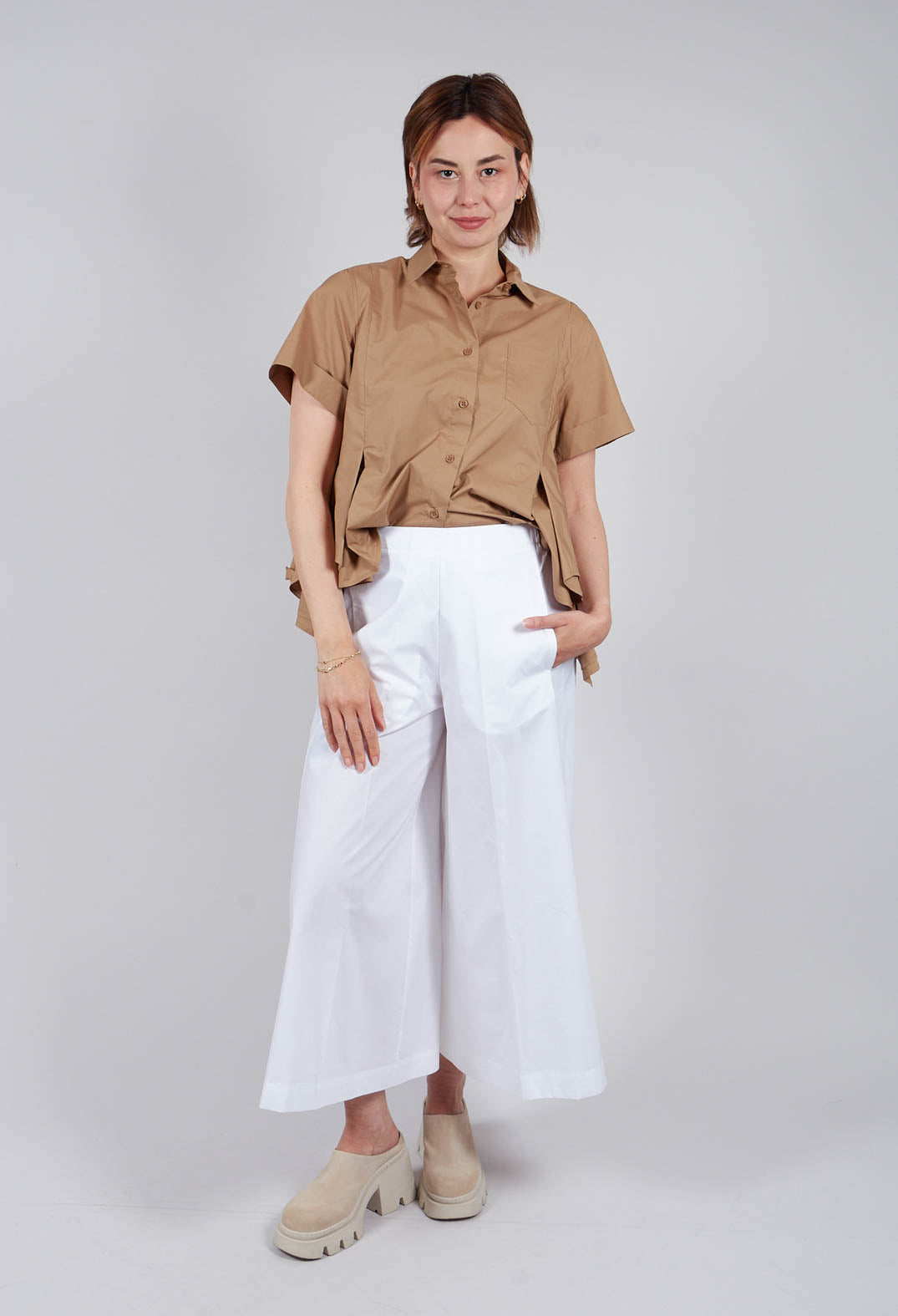 Palazzo Pants in Off White