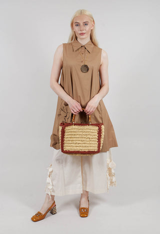 Embellished A Line Dress in Sudan