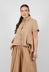 Frill Hem Shirt in Sudan