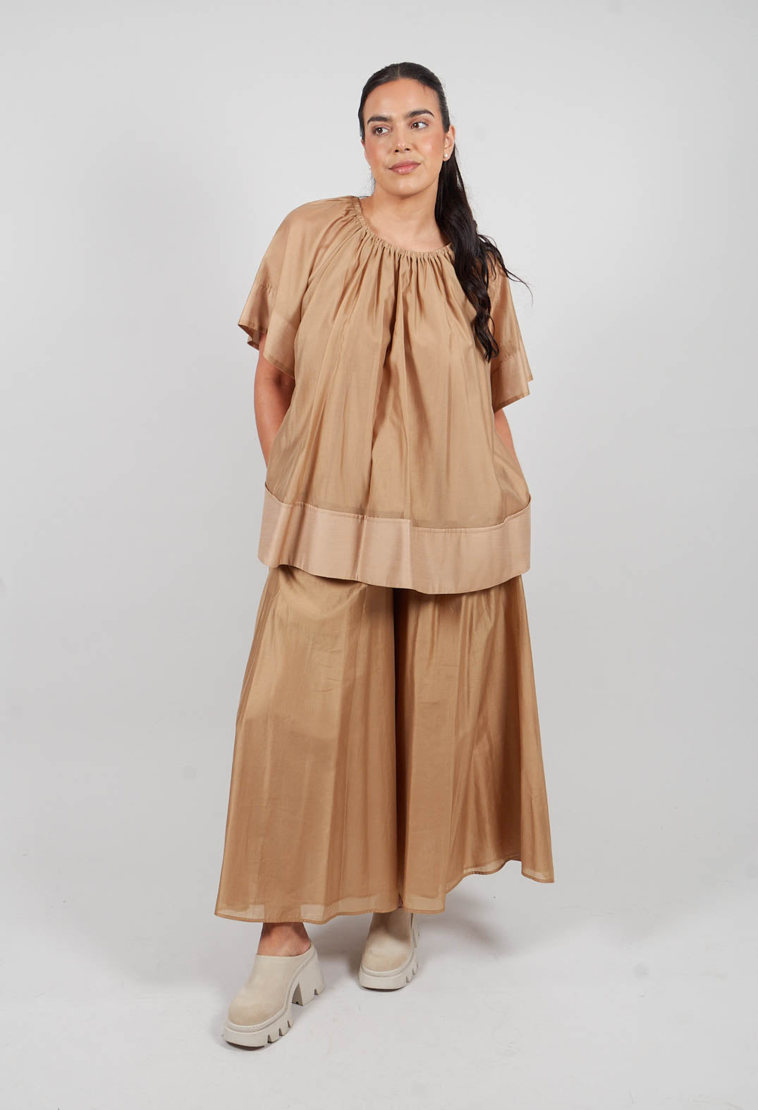 Gypsy Top in Camel