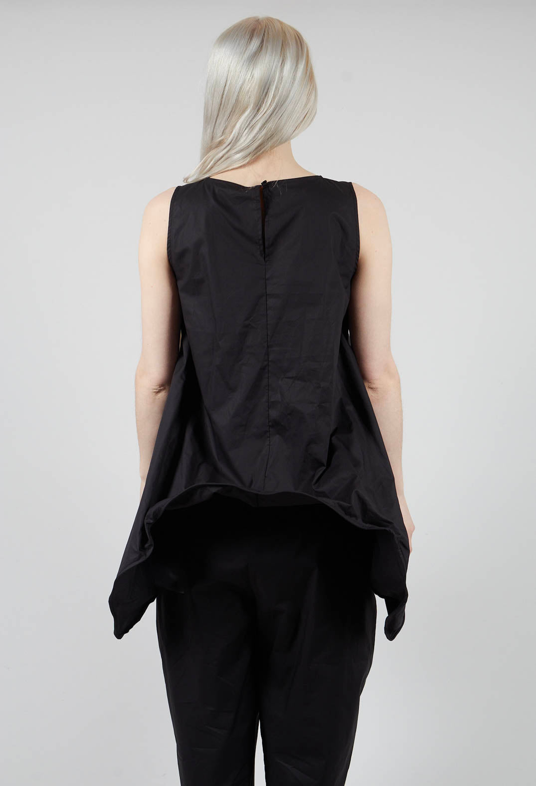 Longline Tunic in Nero