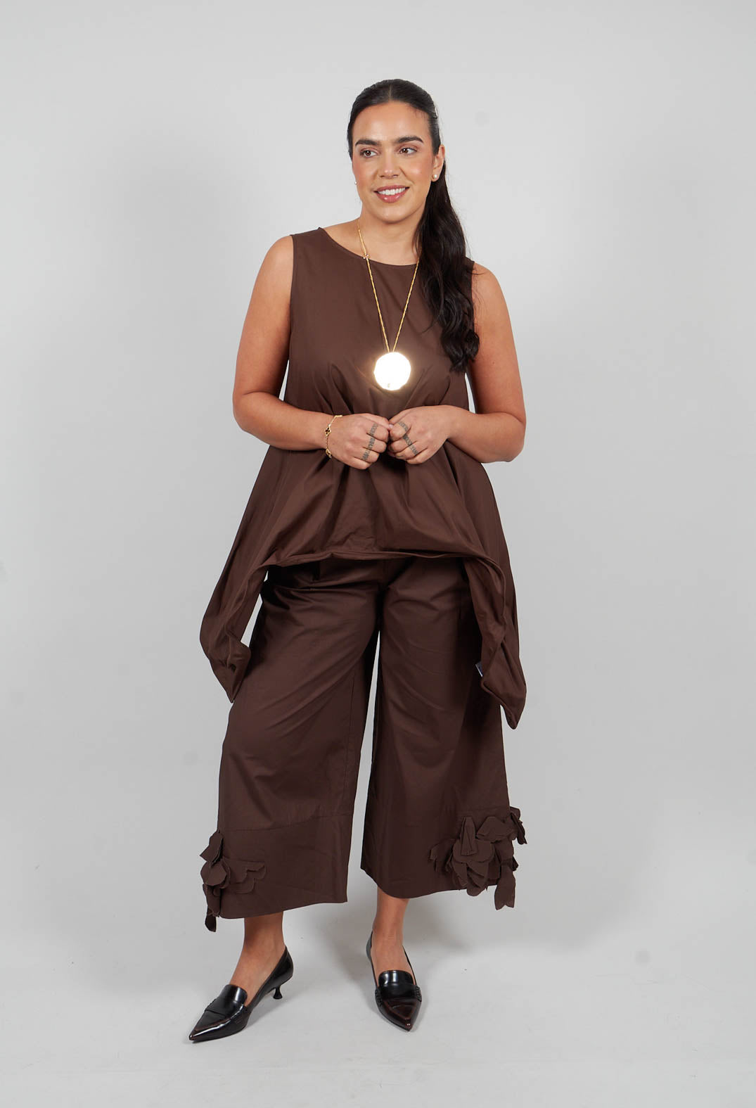 Longline Tunic in Licorice