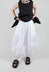 Cuffed Trouser in Off White