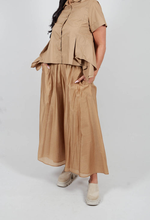 Pallazzo Trouser in Camel