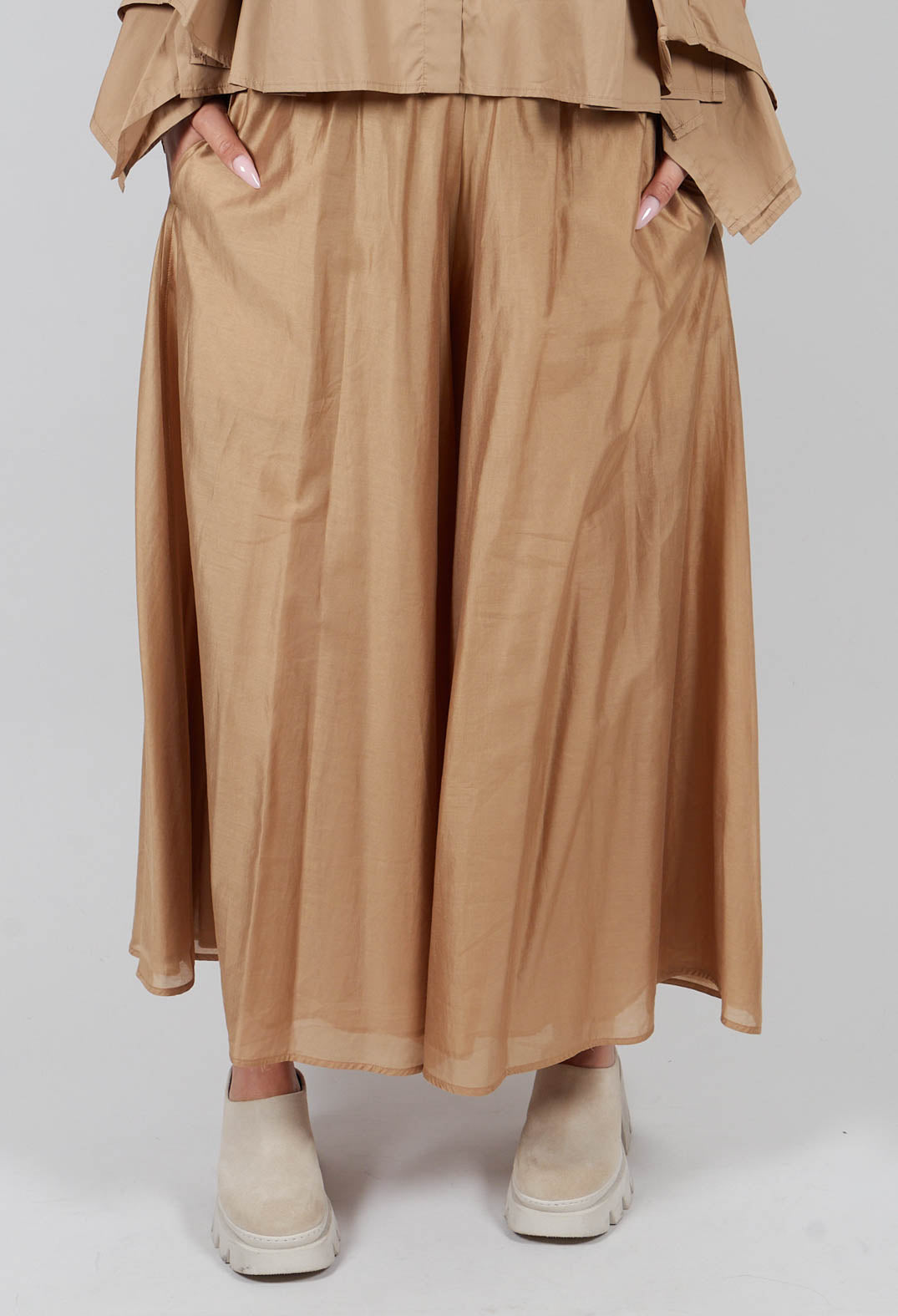 Pallazzo Trouser in Camel