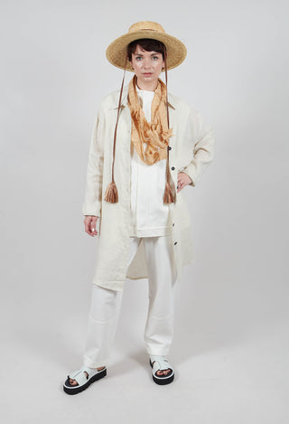 Shirt Dres in Greige