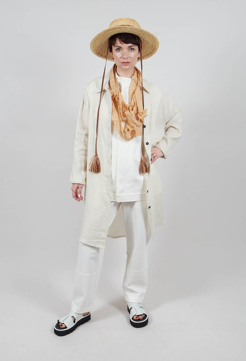 Shirt Dres in Greige