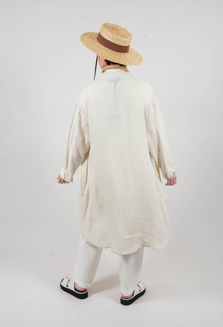 Shirt Dres in Greige