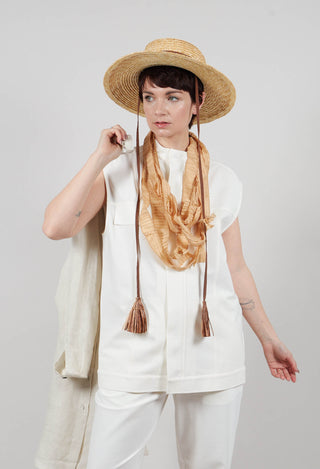 Gillet in Off White