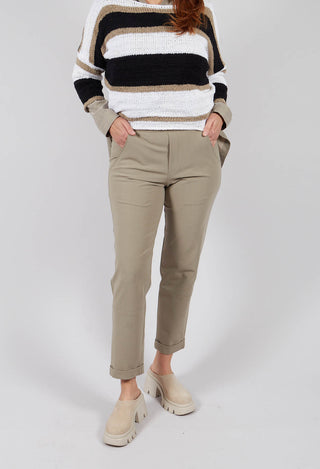Slim Fit Trouser in Taupe
