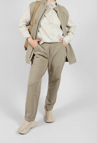 Slim Fit Trouser in Taupe