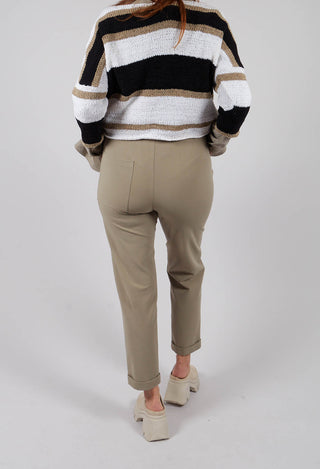 Slim Fit Trouser in Taupe