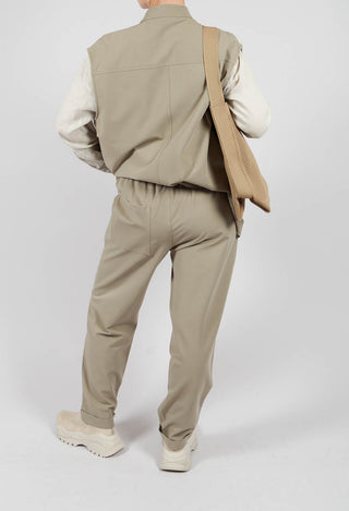 Slim Fit Trouser in Taupe
