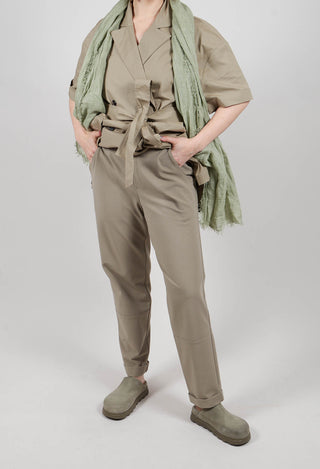 Slim Fit Trouser in Taupe