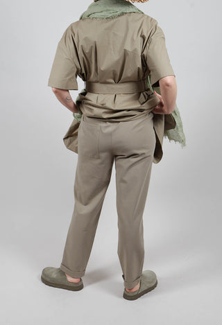 Slim Fit Trouser in Taupe