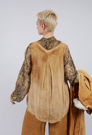 Tank Top in Bronze Honey