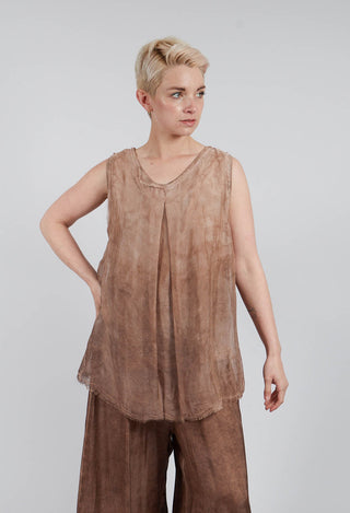 Tank Top in Spicy Cinnamon