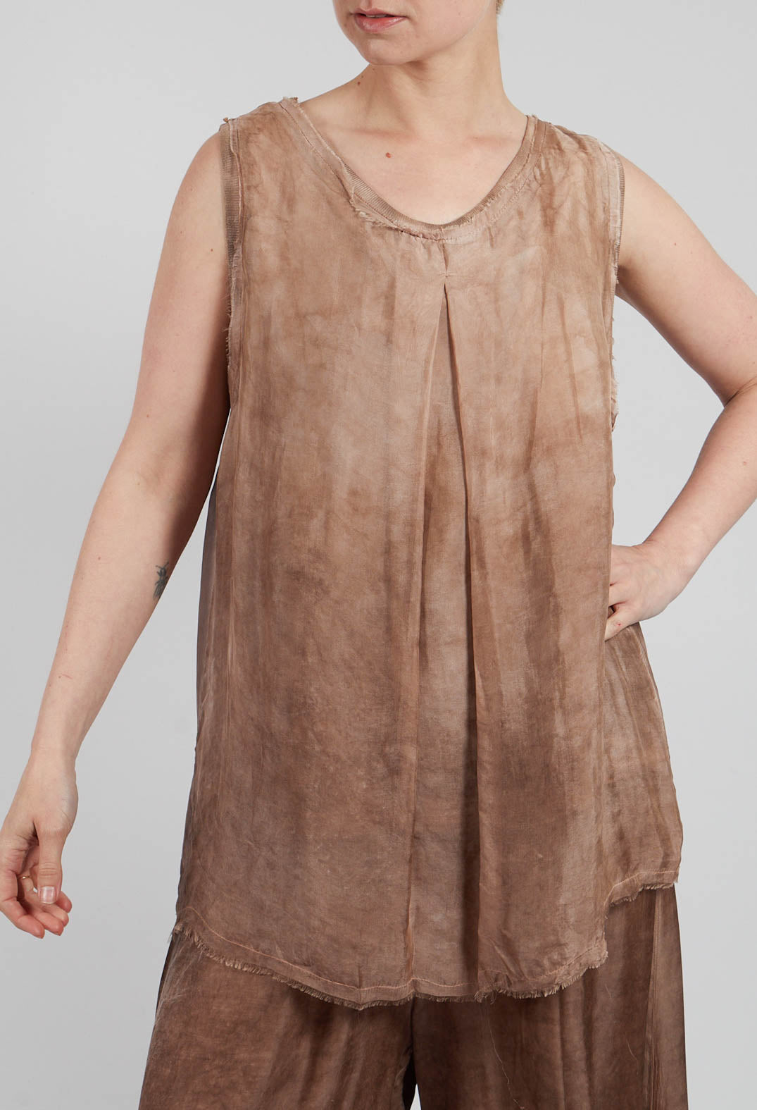 Tank Top in Spicy Cinnamon