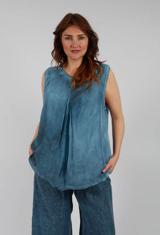 Tank Top in Blue Matisse