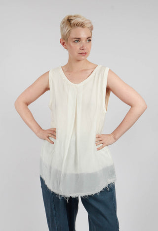 Tank Top in Antique White