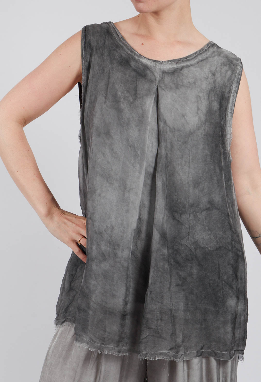 Tank Top in Anthracite