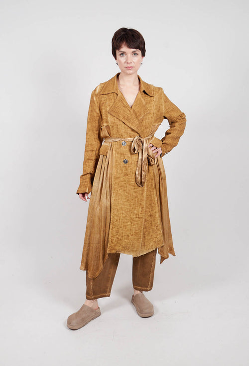 Blazer Dust Coat in Bronze Honey