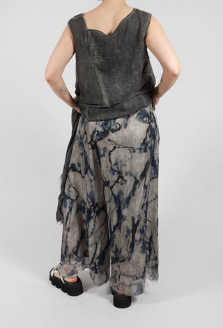 Palazzo Trousers in Grey Shadow