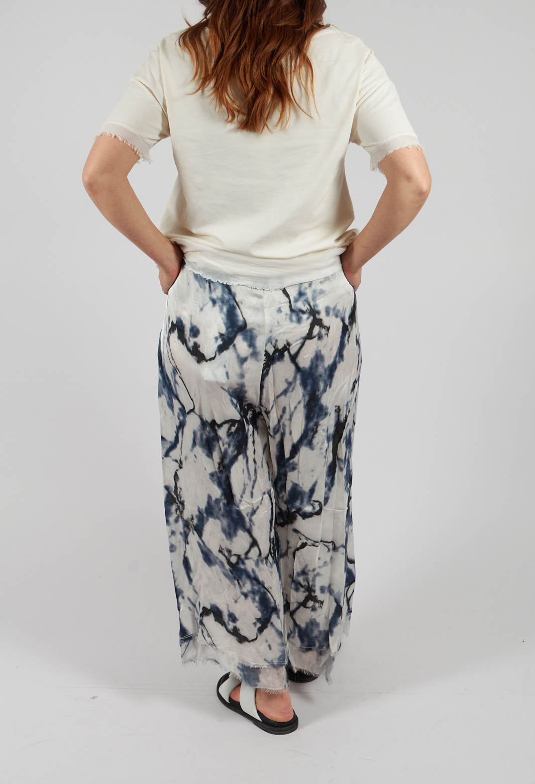 Palazzo Trousers in Antique White