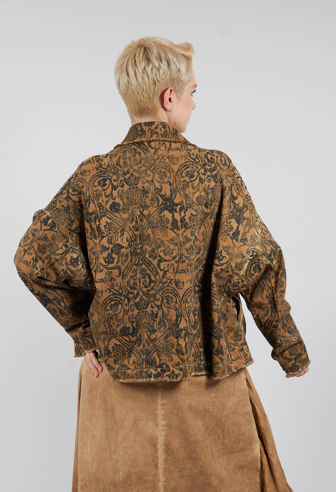 Blazer in Bronze Honey
