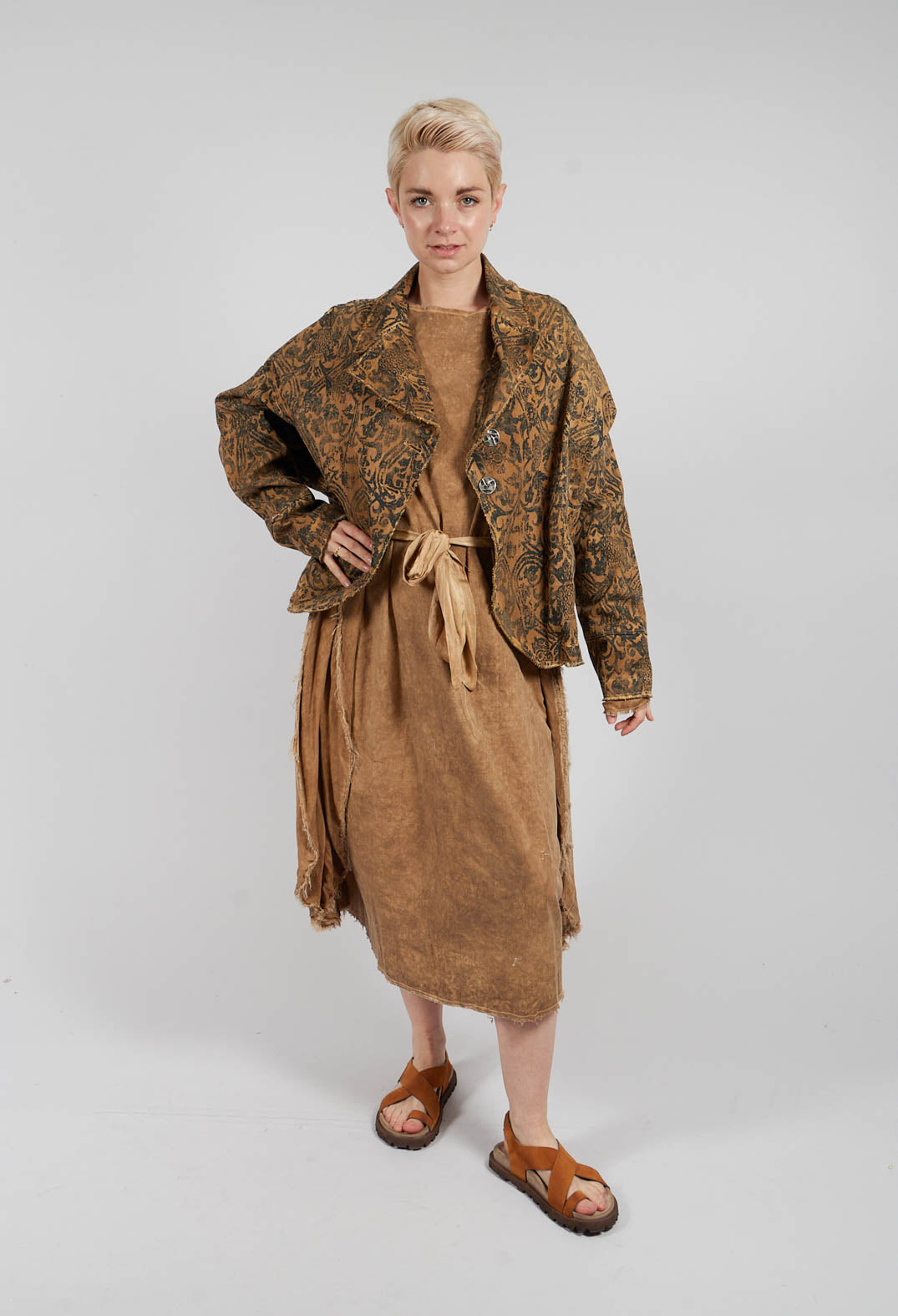 Blazer in Bronze Honey