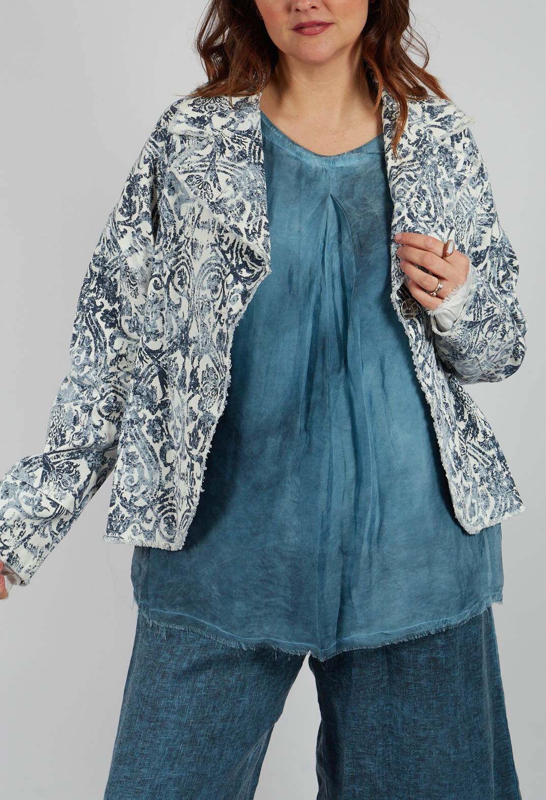 Blazer in Antique White