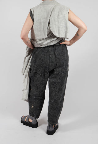 Relaxed Fit Trousers in Anthracite
