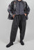 Relaxed Fit Trousers in Plain Anthracite