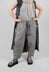 Relaxed Tapered Leg Trousers in Grey Shadow