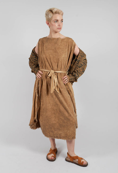 Maxi Dress in Bronze Honey