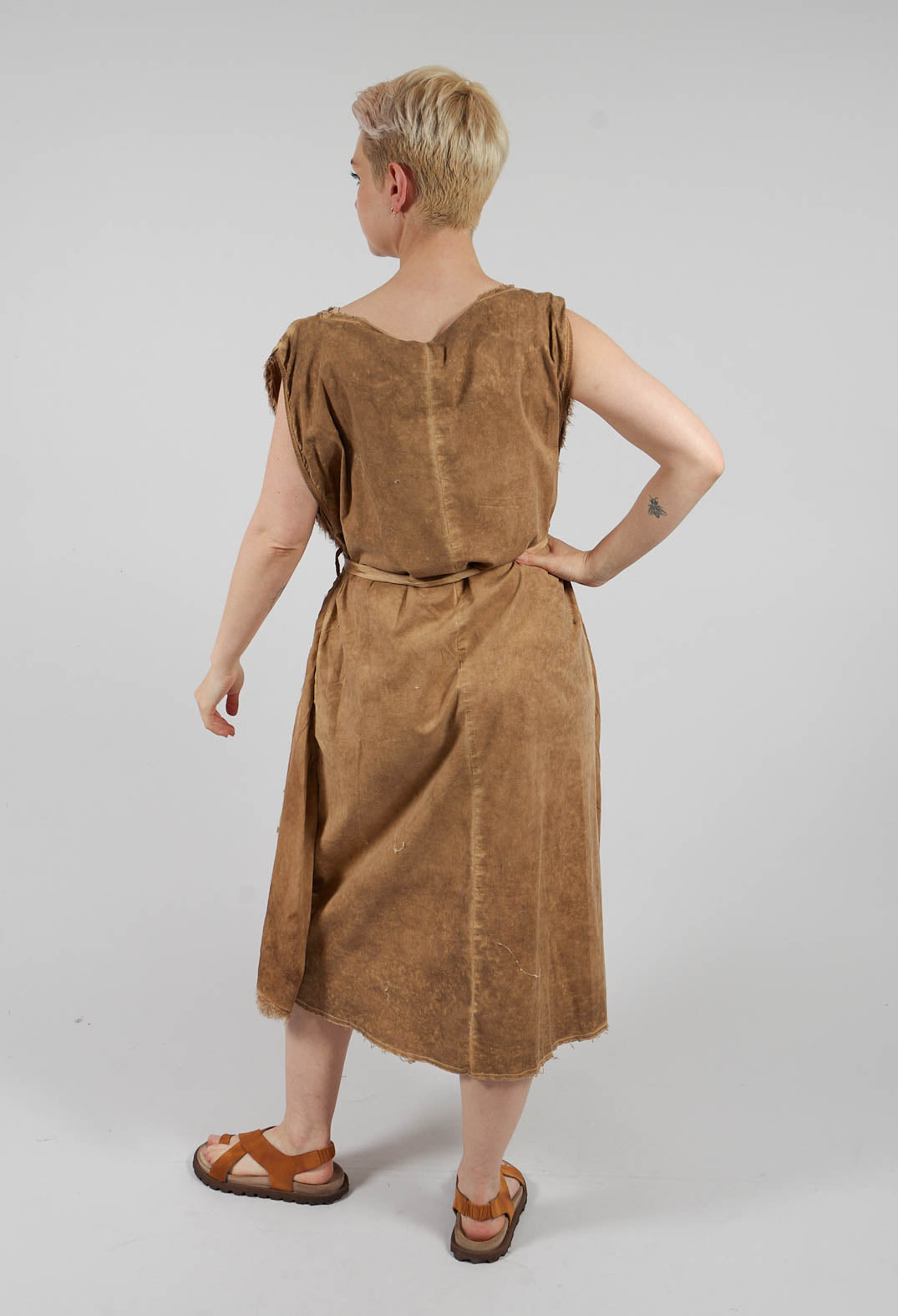 Maxi Dress in Bronze Honey
