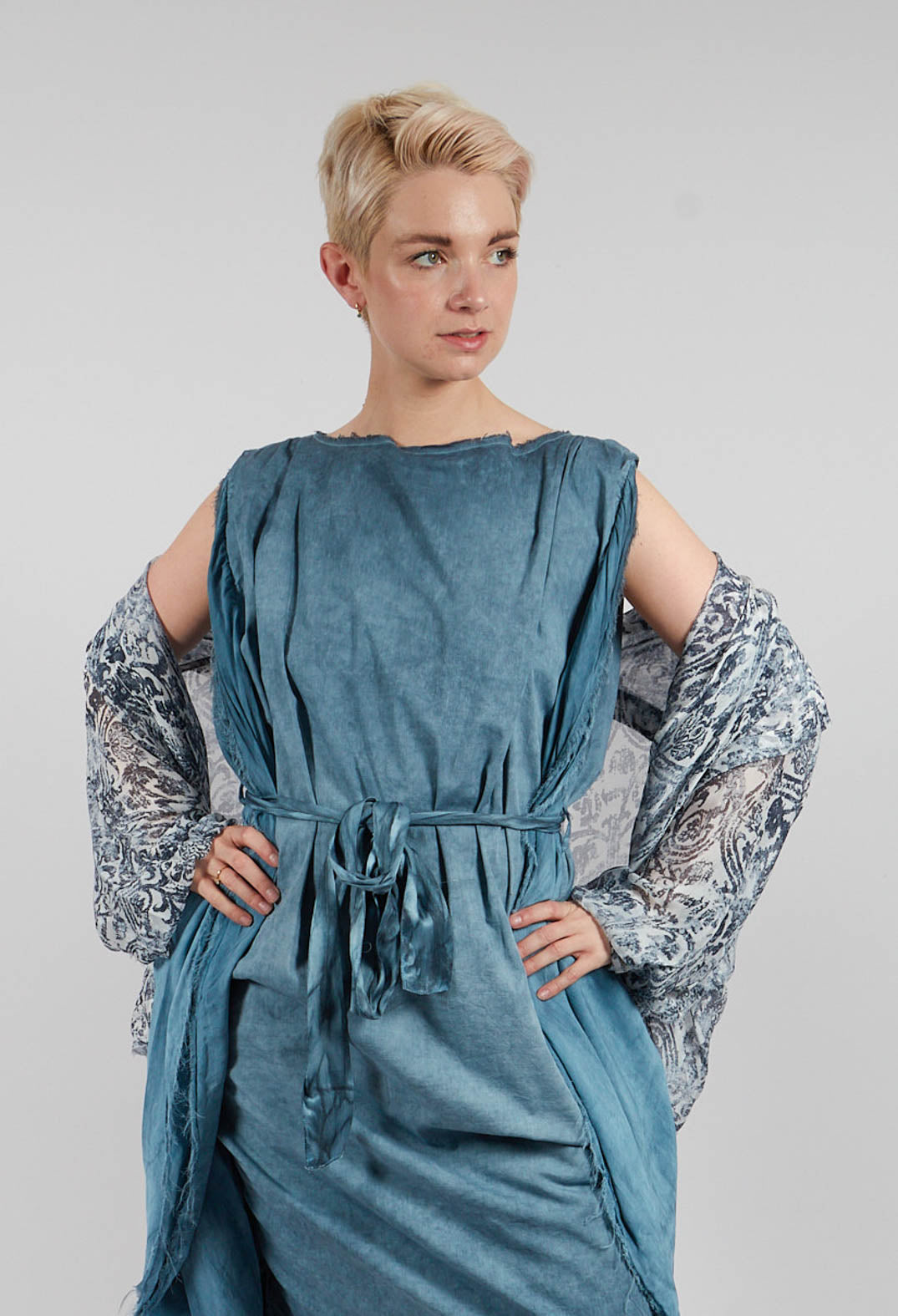 Maxi Dress in Blue Matisse